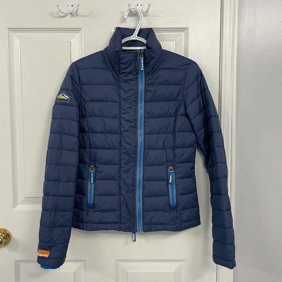 Superdry Women's Fuji Double Zip Jacket, size S - Picture 1 of 10